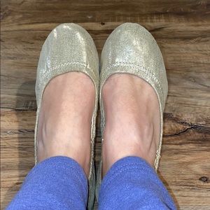Metallic Gold Flats
